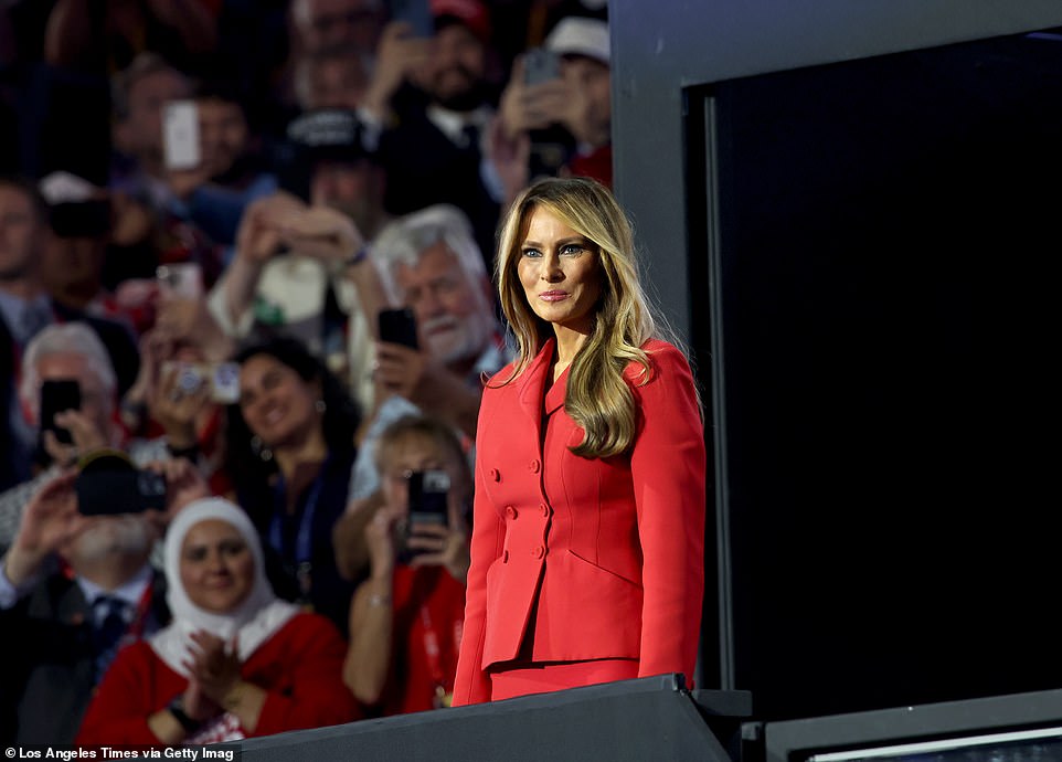 She has not been heavily involved in her husband's 2024 White House campaign, appearing at his campaign announcement and at the Republican National Convention, where, unlike other candidates' spouses, she chose not to address the delegates.