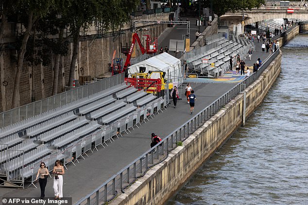 The open-air spectacle will take place on Friday along a 6km stretch of the Seine