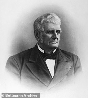 Portrait of John Deere, who founded the company that still bears his name today