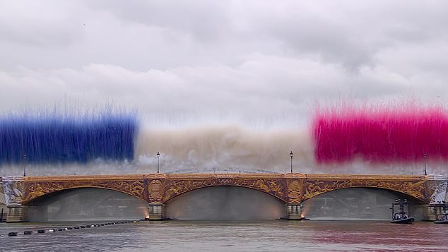 The wet weather took some of the shine off the unique French take on the opening ceremony, but there was still plenty of spectacular scenery for viewers to enjoy