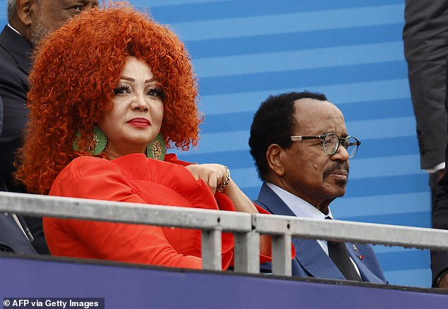 The real showstopper was Cameroon's First Lady Chantal Biya, who commanded all the attention in her stunning orange dress and matching orange hair