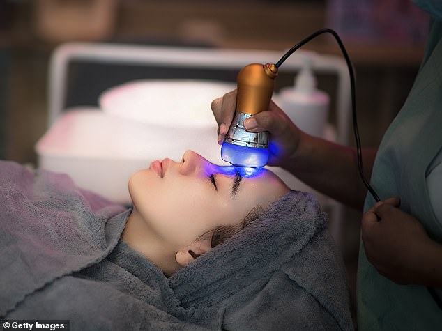 CO2 lasers are lasers that renew the top layer of skin to achieve something similar (stock image)