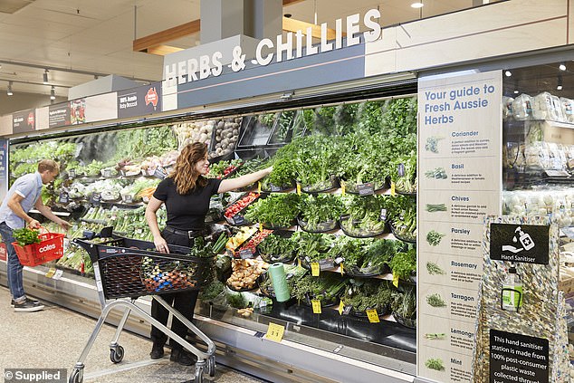 According to experts, supermarket herbs are grown to look nice on the shelves, rather than to survive at home (archive photo)