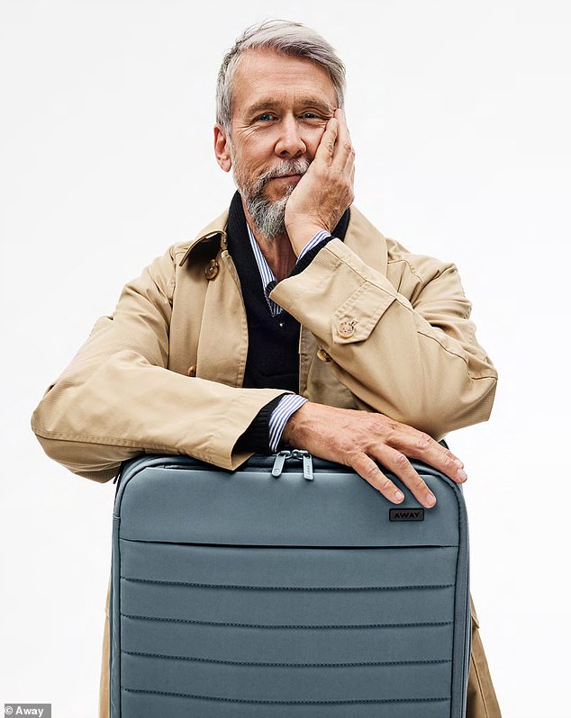 The crazy social media campaign is for Away's brand new Softside luggage, which features lightweight yet durable nylon designs that come in four colors