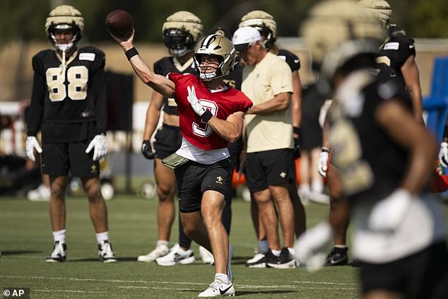 Haener shared his diagnosis Friday during the New Orleans Saints' training camp.