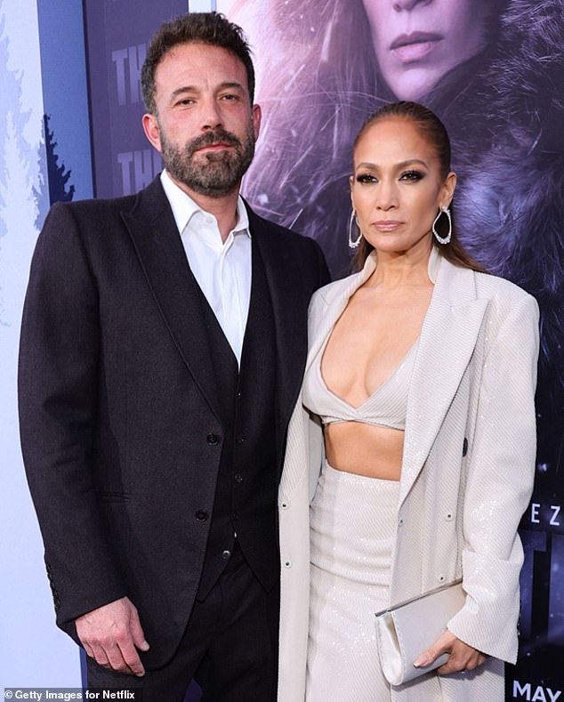 Ben Affleck is in escrow on a $20.5 million mansion in Los Angeles's posh Pacific Palisades neighborhood amid rumors he and Jennifer Lopez (pictured in May 2023) are headed for divorce