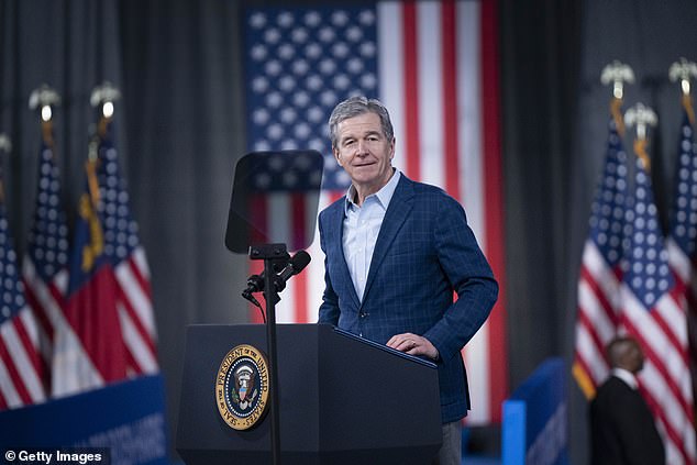 McClelland endorsed North Carolina Governor Roy Cooper (pictured) because she believes he represents everything Shapiro is not.