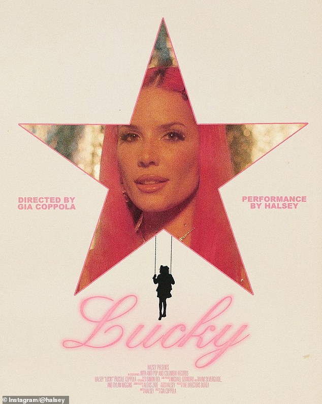 Lucky is the second single from Halsey's upcoming fifth studio album, which was released almost two months after her first single The End.