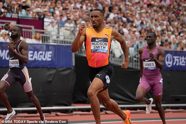 Matthew Hudson-Smith sets European record in 400m for Paris Olympics