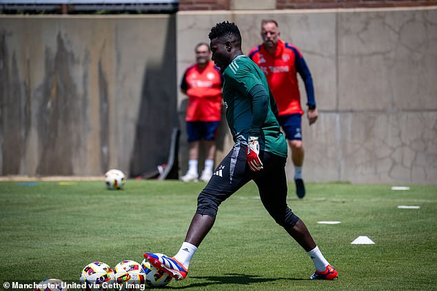 United's goalkeepers are trained in ball retention and handling high pressure