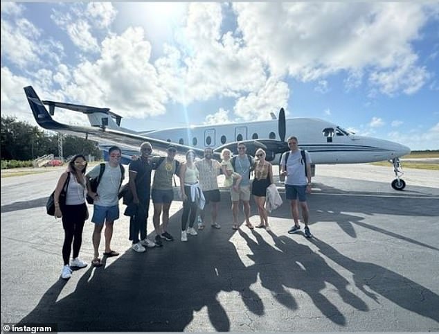 After considering several options, the group rented an 18-seat charter plane, which due to regulations could only carry 10 people, for $7,500