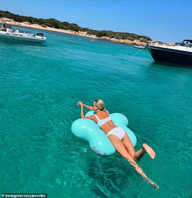 The 44-year-old PR queen has given her fans a glimpse into the incredible holiday via her social media, sharing photos of herself soaking up the sun