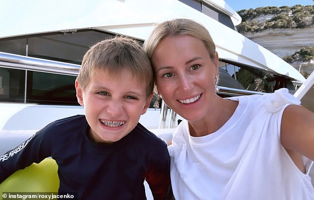 Roxy is joined on the European adventure by her husband Oliver Curtis and their children Pixie, 13, and Hunter, 10