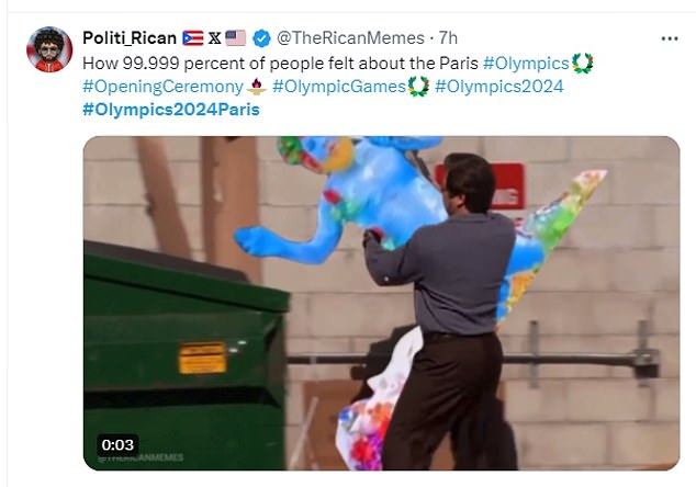 With critics labelling the four-hour show the 'worst ever', it's expected that the opening ceremony in Paris would be the subject of brutal commentary on social media.