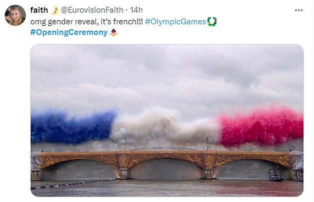 The opening ceremony in Paris was the target of brutal comments on social media