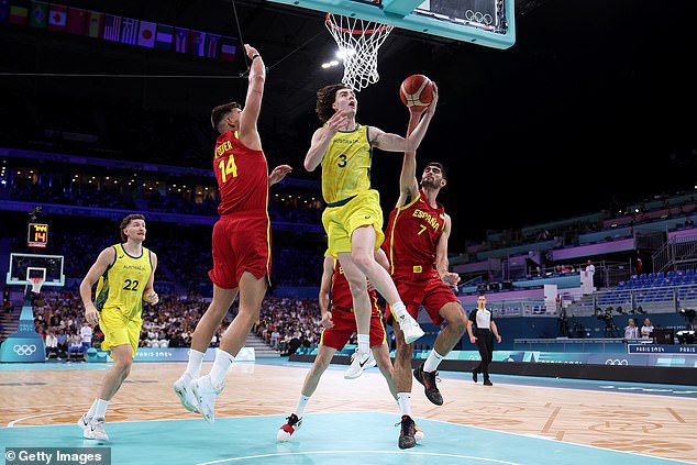 The Boomers' victory comes in the group of death, which also includes Canada and Greece