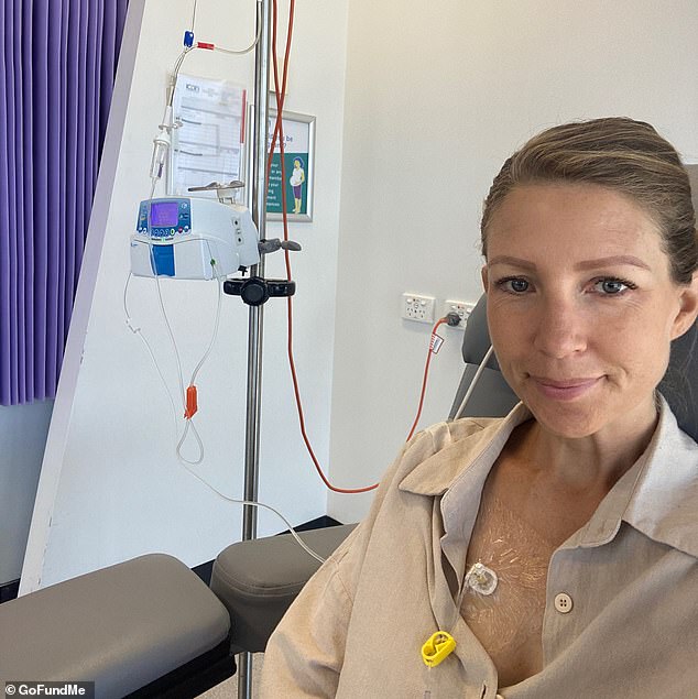 Claire Groot was first diagnosed with triple-positive breast cancer in 2019 and has been in a relentless battle ever since