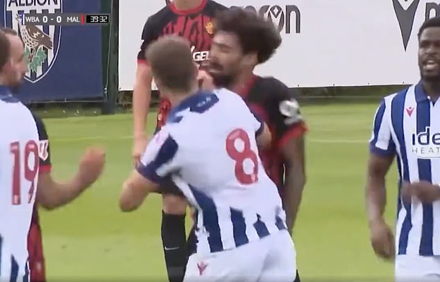 West Brom's Pre-season 'friendly' Against Mallorca Descends Into Chaos As Fight  Breaks Out Involving Baggies Midfielder Jayson Molumby Who Punches Opponent  In The Face - Ny Breaking News