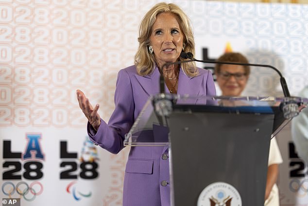 Earlier on Saturday, she advocated for the next Olympic Games to return to the US