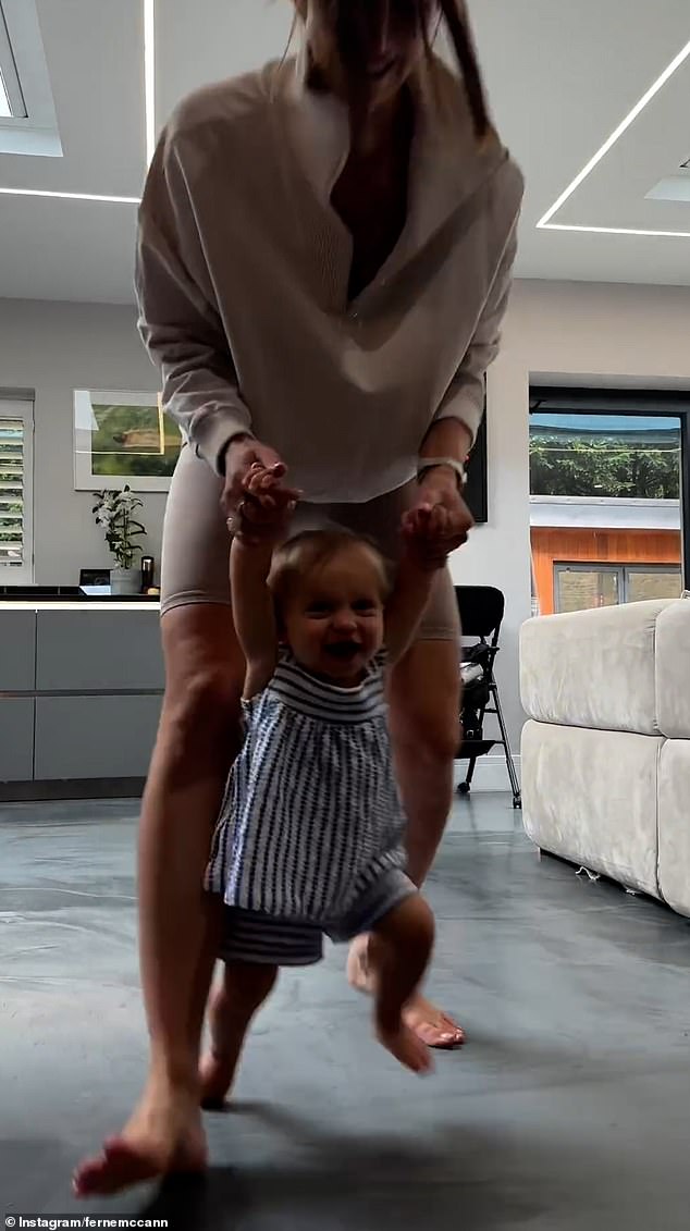 1722112829 248 Ferne McCann looks every inch the doting mother as she