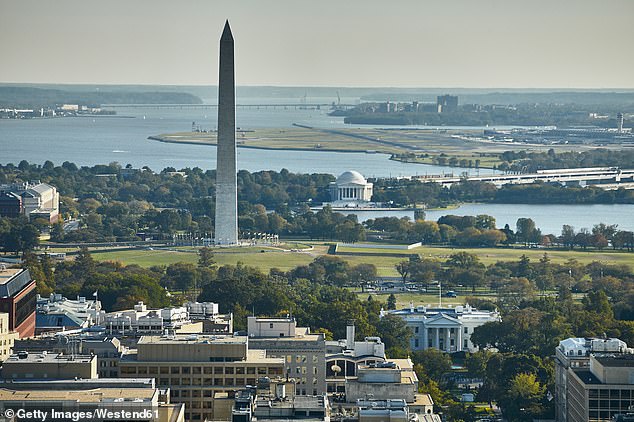 Rounding out the top ten was the city of Washington, DC, where temperatures can average 91 degrees in July.