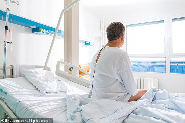 Around 100,000 people are admitted to hospital each year in England with a stroke, 85 per cent of whom are later found to have had an ischaemic stroke (stock image)