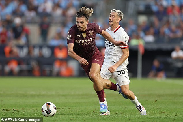 It was a quiet evening for Jack Grealish as he achieved little in 79 minutes