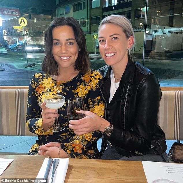 After splitting from Jaryd, Sophie began dating Matildas star Alanna Kennedy, 29, (right), but they split in early 2020