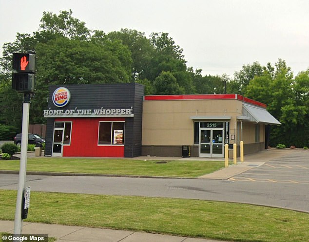 The manager of the Burger King in Getzville, New York, told her how a cook cut his hand. The location is closed this weekend and will reopen on Monday