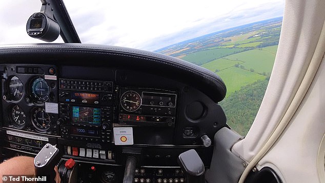 Ted writes: 'Besides the sensitivity of the controls, I also notice how much the plane moves - it never stops moving up and down and left and right'