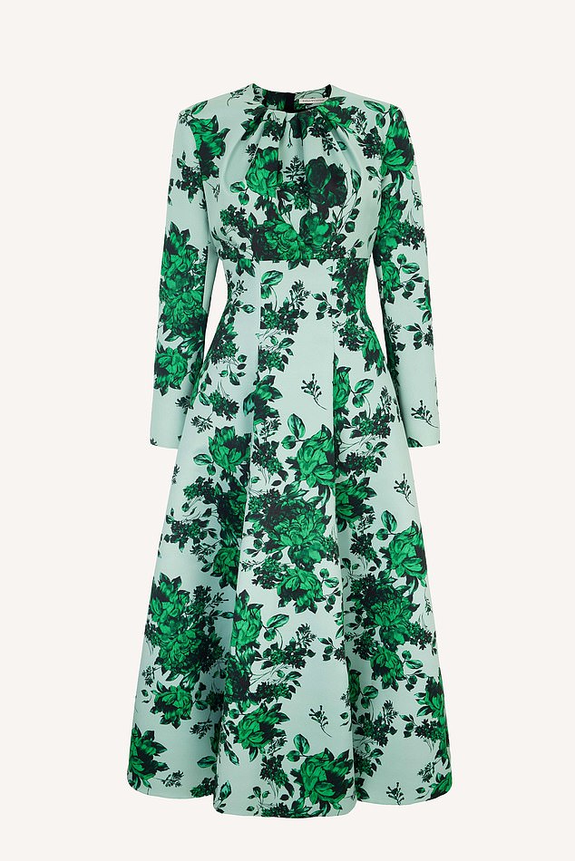 This Emilia Wickstead Floral Dress, was £2995, now £1200, 60% off