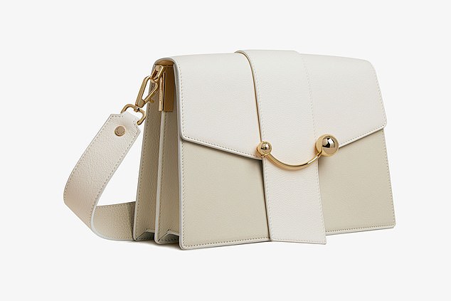 The Strathberry Crescent shoulder bag was £575 and is now £373.75, meaning customers get 35 percent off