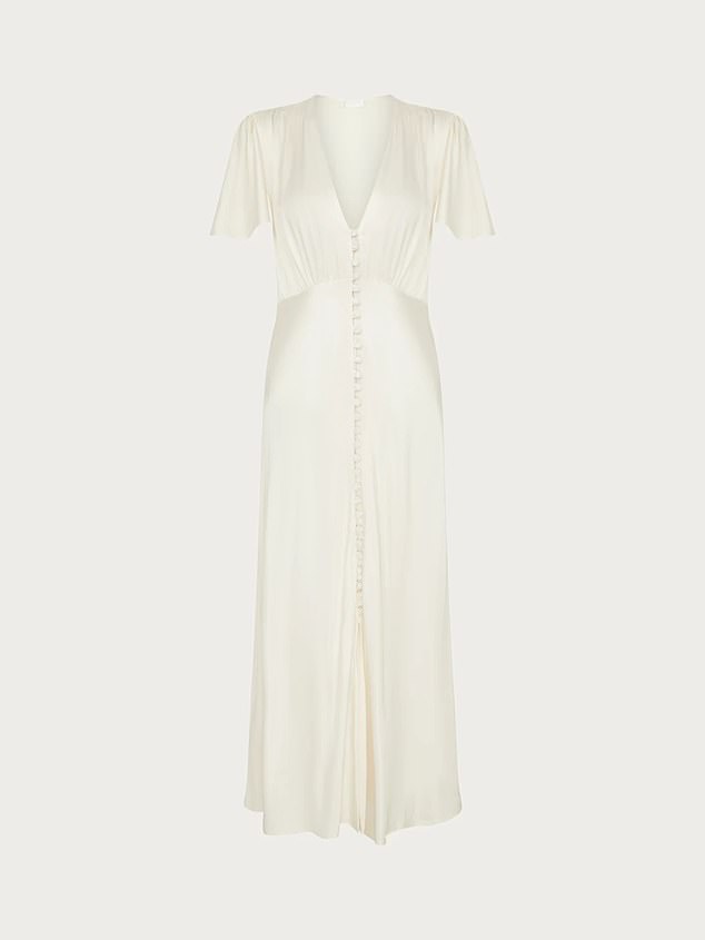 The Ghost Grace midi dress was £179 and is now £125.30, a 30 percent discount