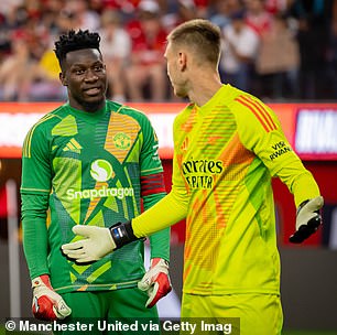 Andre Onana enjoyed indulging in some shooting