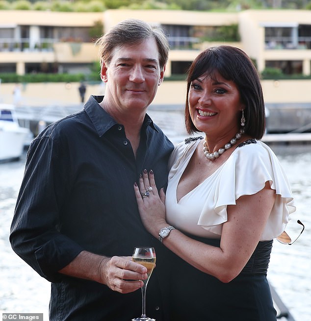 In 2019, just eight months after announcing her split from husband David Oldfield (left) of 18 years, Lisa spoke to James about marriage.