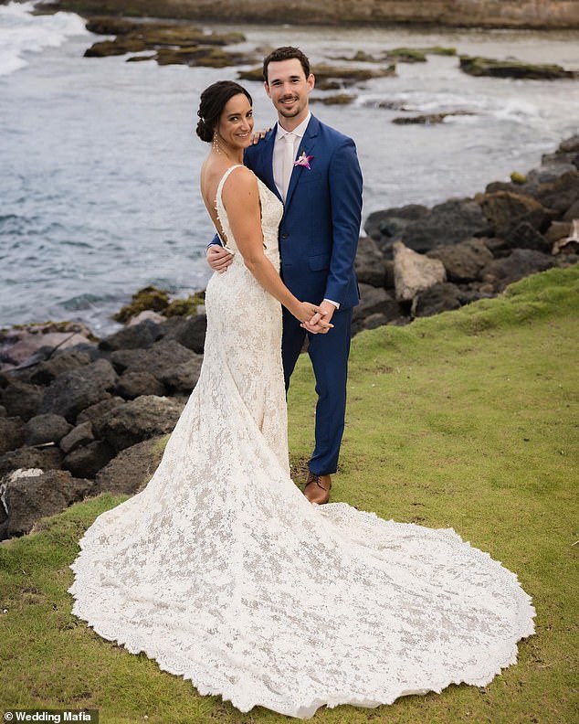 Maggie Steffens (left) recently married Conner's brother, Bobby (right), in fall 2023