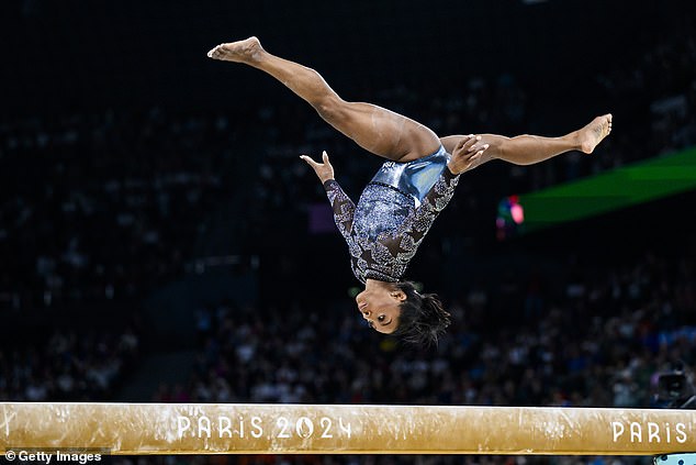 The 27-year-old gymnast, who has won 27 world and Olympic titles, withdrew from most competitions because of the 'twisties'