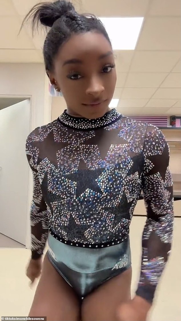 Biles posted a video on TikTok in which she raps on some of Monaleo's tracks 'Don Who Leo'