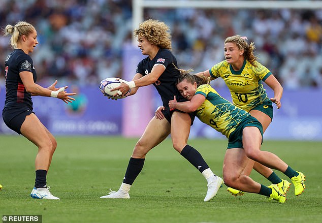 Fans criticised the decision to broadcast the women's rugby sevens match between Great Britain and Australia instead