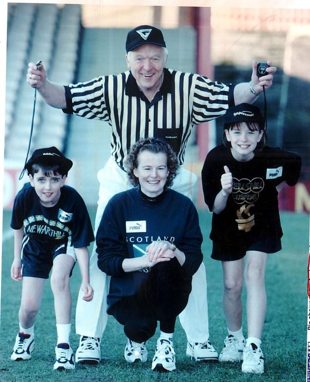 In addition to his TV career, Glasgow-born John (pictured in 1997) also trained numerous Olympic runners, including Dave Moorcroft who broke the 5000m record in 1982.