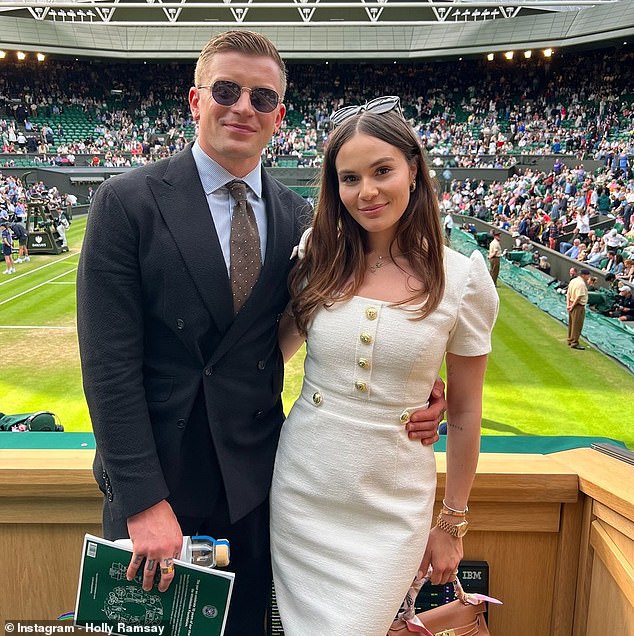 Peaty appeared in public with Holly last year and they have been seen regularly at events together