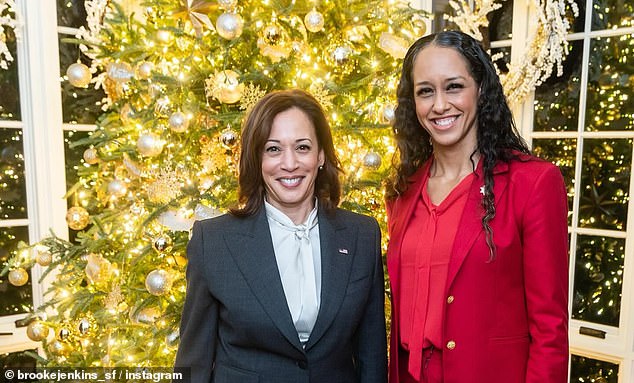 Jenkins was appointed to the position previously held by Vice President Kamala Harris in July 2022