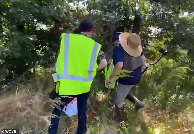 Volunteers gathered to search the North Shore of Massachusetts for her body on Saturday