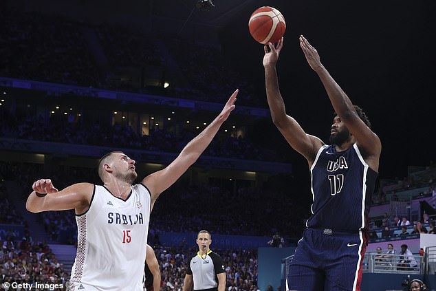 The Philadelphia 76ers star opted to play for the US instead of the host country in October