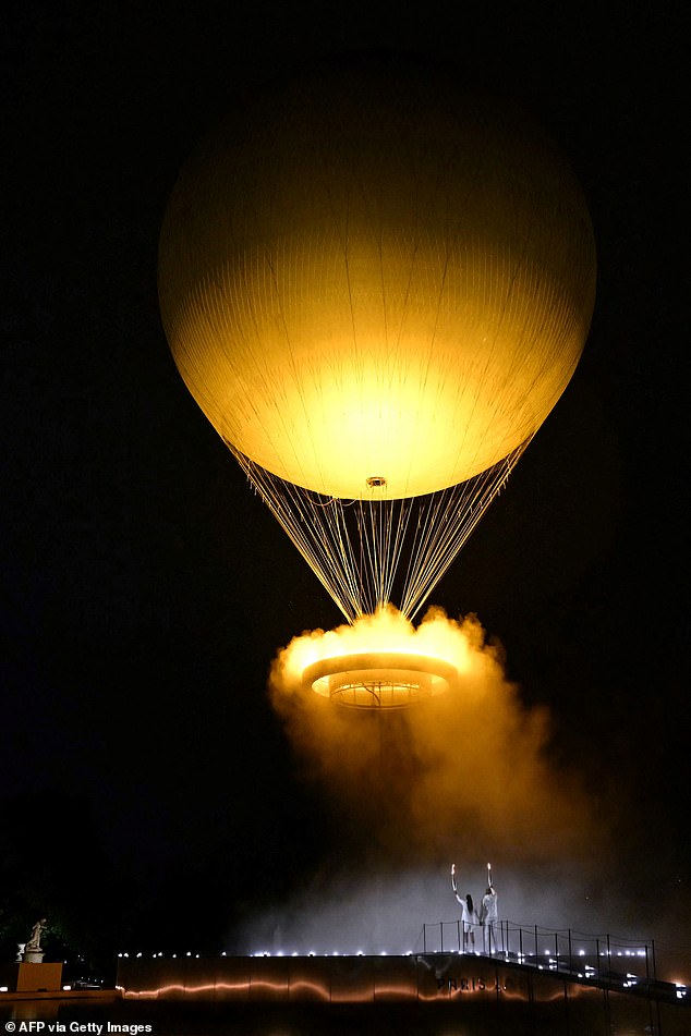 Olympic Flame Is 'fake' Floating Cauldron Fire That Wowed The World At