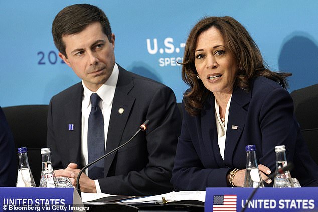 Transportation Secretary Pete Buttigieg is viewed favorably by most voters (29 percent), but negatively by almost as many voters (25 percent).