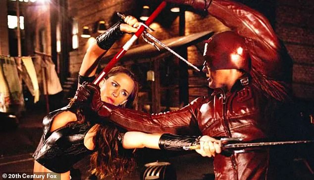 Garner first played Elektra opposite Ben Affleck in Daredevil (2003), whom she would marry two years later but eventually divorce in 2018