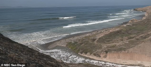 So the pollution starts just south of Imperial Beach, near the wildlife refuge, and then moves north to Imperial, the Silver Strand State and Coronado.