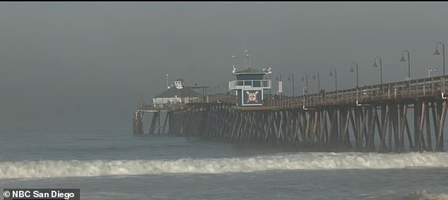 “Raw human waste,” one official said — as locals continue to accuse officials in both Tijuana and Baja California of failing to properly maintain the city’s sewer system. The toxic flood seen in Imperial Beach — seen here — and other nearby shorelines is the result