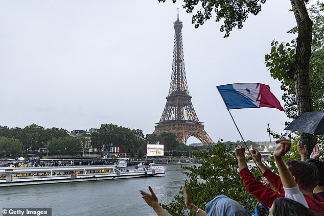 The heavy rainfall that disrupted the opening ceremony has affected the water quality